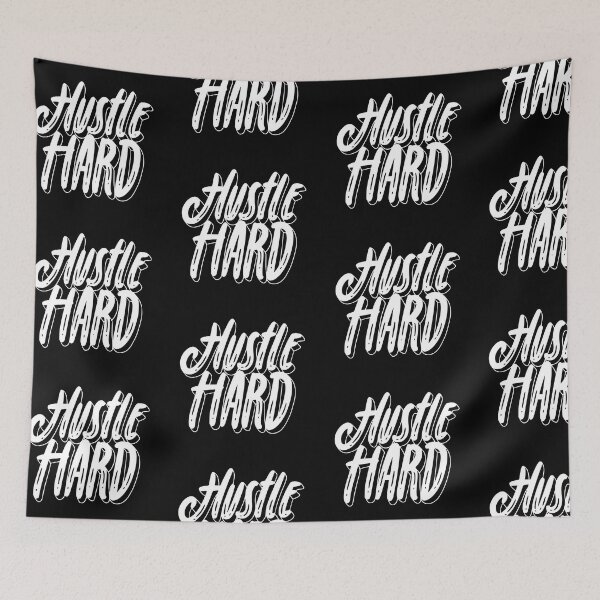 Item preview, Hustle Hard! designed and sold by Zen Fit.