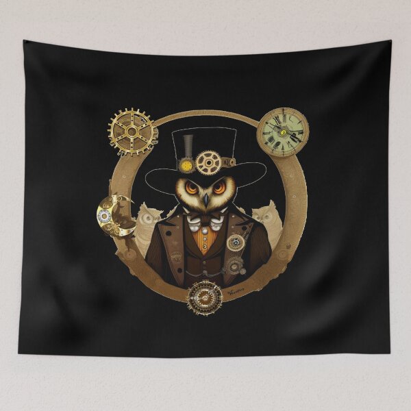 Artikelvorschau, Steampunk Owl Sheriff Verative Design entworfen und verkauft von Verative.