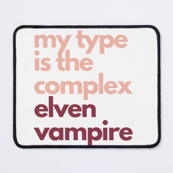 Item preview, My type is the complex elven vampire designed and sold by ellosmedicenale.