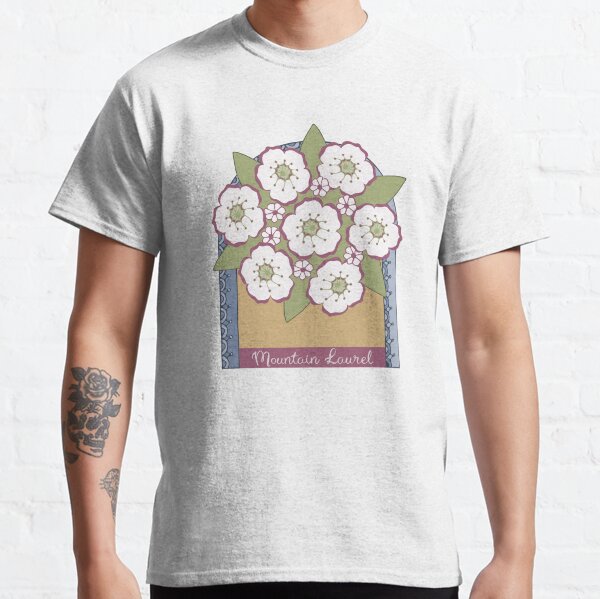 Retro Mountain Laurel Classic T-Shirt