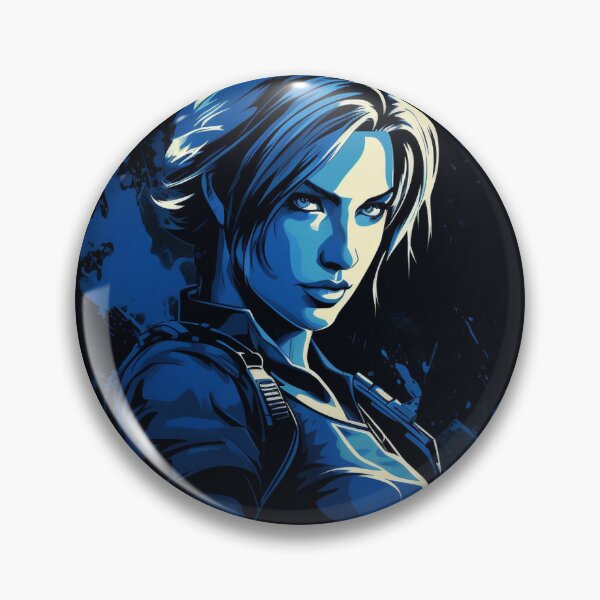 Jill Valentine v2 Chibi RE3 Remake - Jill Valentine - Pin