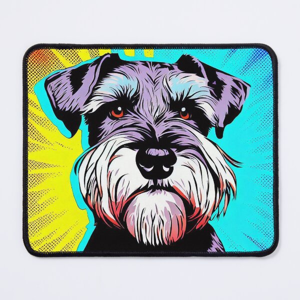 Item preview, Schnauzer Dog Pop Art designed and sold by FunnehGacha.