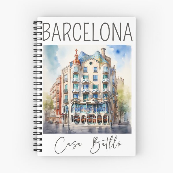 Item preview, A Watercolor Design of the Casa Battlo - Barcelona - Spain designed and sold by Sketch-Shack.