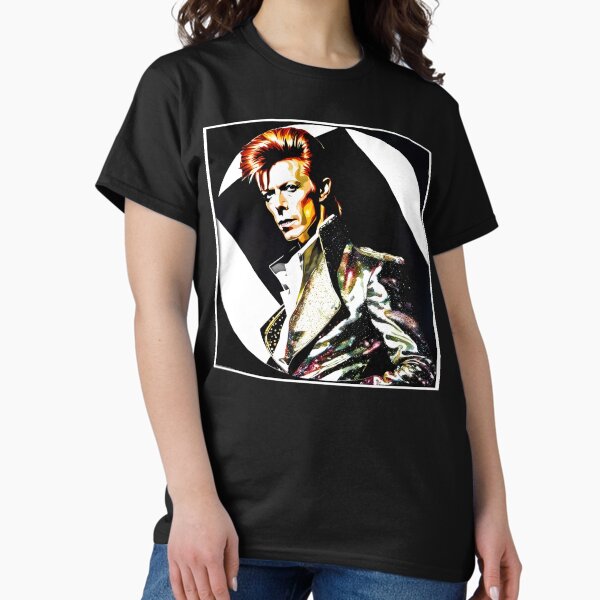 David Bowie in Iridescent Jacket Classic T-Shirt