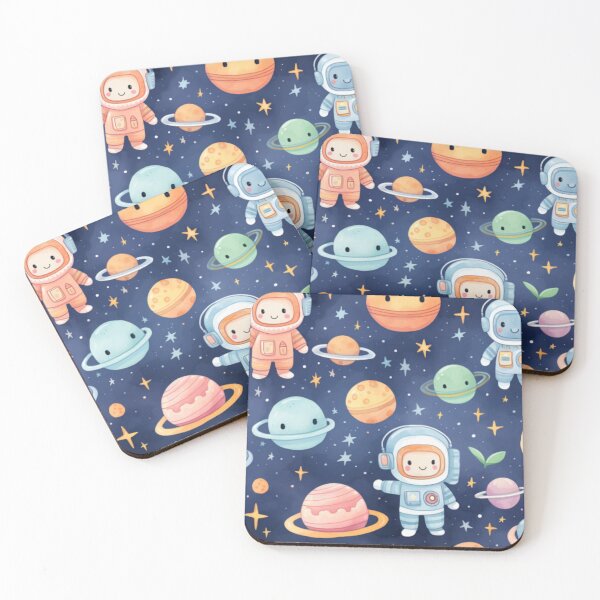 Item preview,  Create a pattern featuring cute astronauts, rockets water colour designed and sold by Superann8.