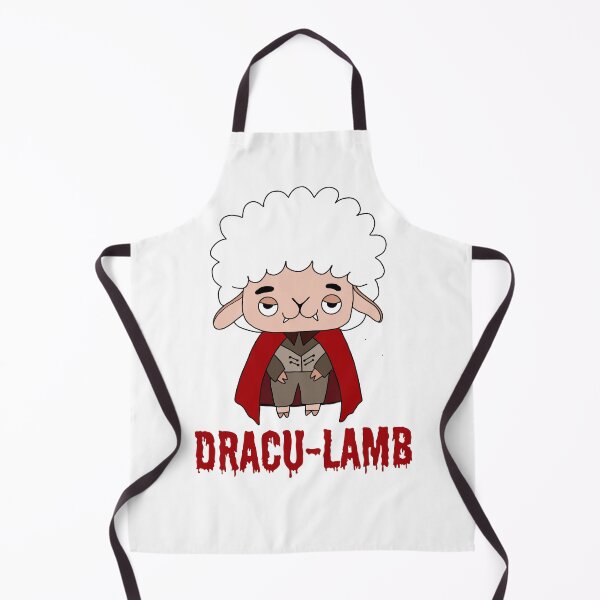 Item preview, Dracu-lamb-scary lamb for halloween designed and sold by artbyveresca.
