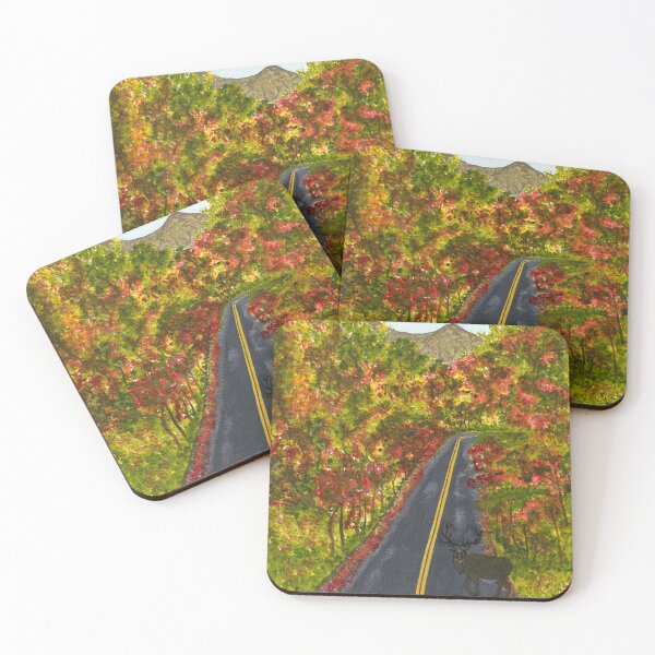 Item preview, Pacific Northwest Fall Treelined Road designed and sold by GeinaB.