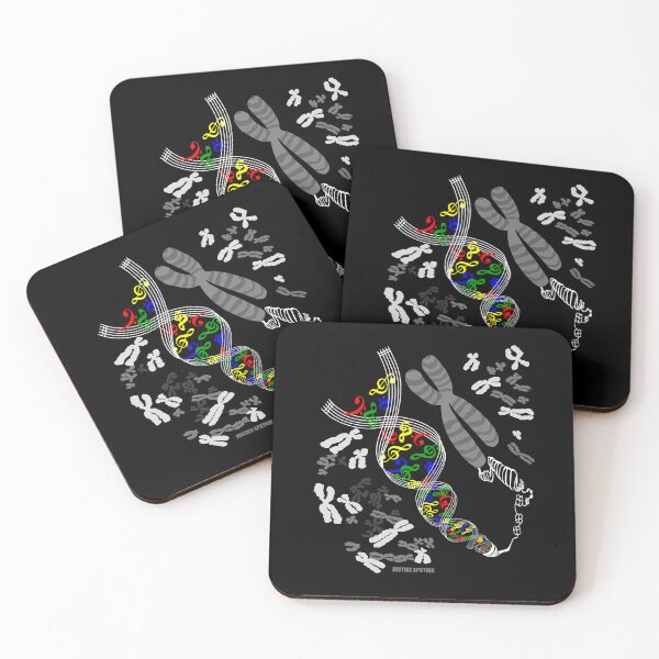 Item preview, Musical notation chromosomes XY designed and sold by Justice Sputnik.