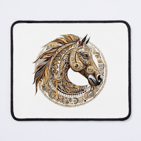 Item preview, Beautiful art of horse in mandala style designed and sold by Trendy-Artistry.