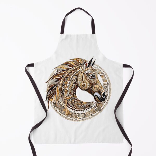Item preview, Beautiful art of horse in mandala style designed and sold by Trendy-Artistry.