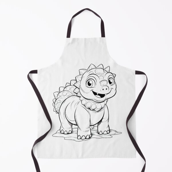 Item preview, Colour Your Own Cute Dinosaur designed and sold by Graphics By Craig.