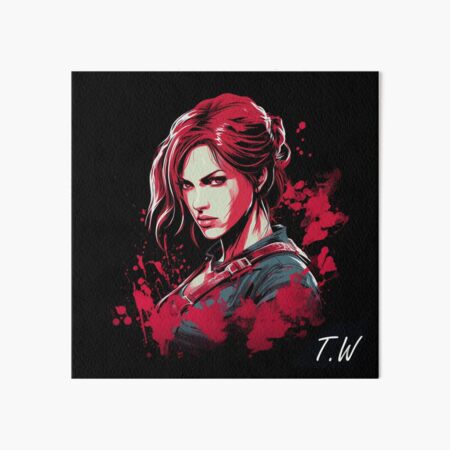 Claire Redfield Resident Evil Art Board Print for Sale by Termile