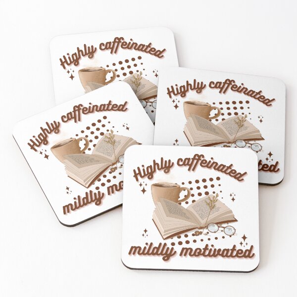 Item preview, Highly Caffeinated Mildly Motivated designed and sold by ShirtTeeStorm.