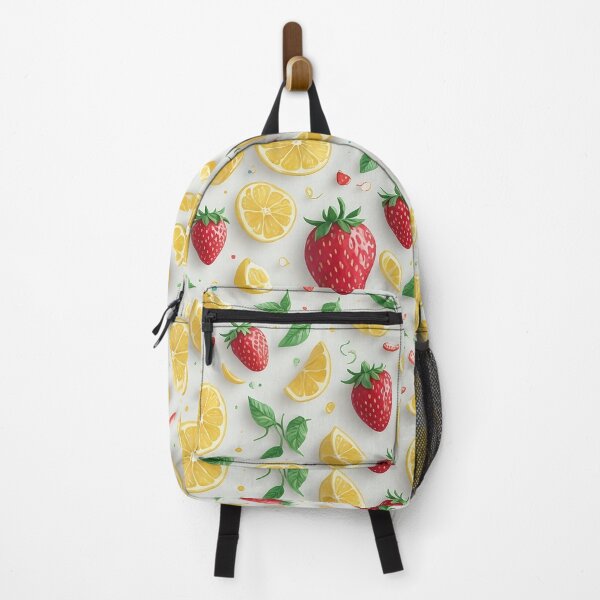 Item preview, Lemon and Strawberry 3D Pattern - 3 designed and sold by pixelated_echoes.