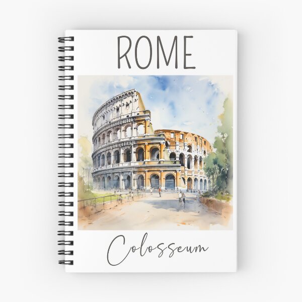 Item preview, A Watercolor Design of the Colosseum - Rome - Italy designed and sold by Sketch-Shack.
