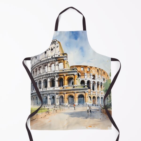 Item preview, A Watercolor Design of the Colosseum - Rome - Italy designed and sold by Sketch-Shack.