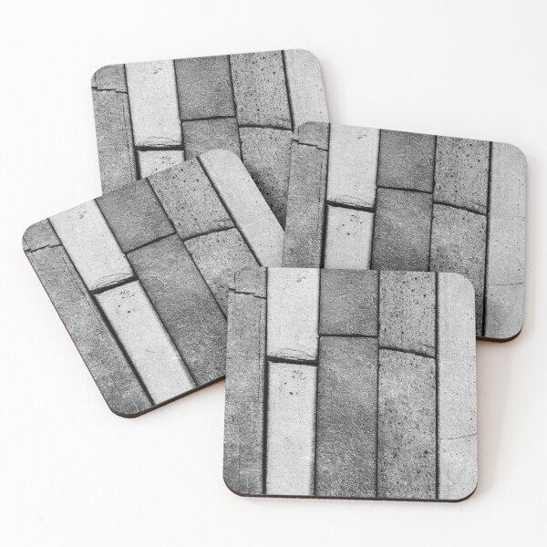 Item preview, Cracked Pastels 2 (Black and White)  - Abstract Wall Art  designed and sold by ArtRamenUSA.