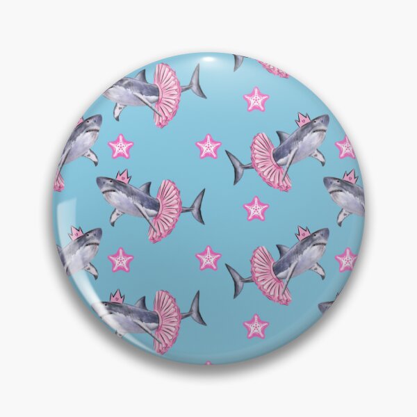 Item preview, princess shark designed and sold by chaoticcuties.