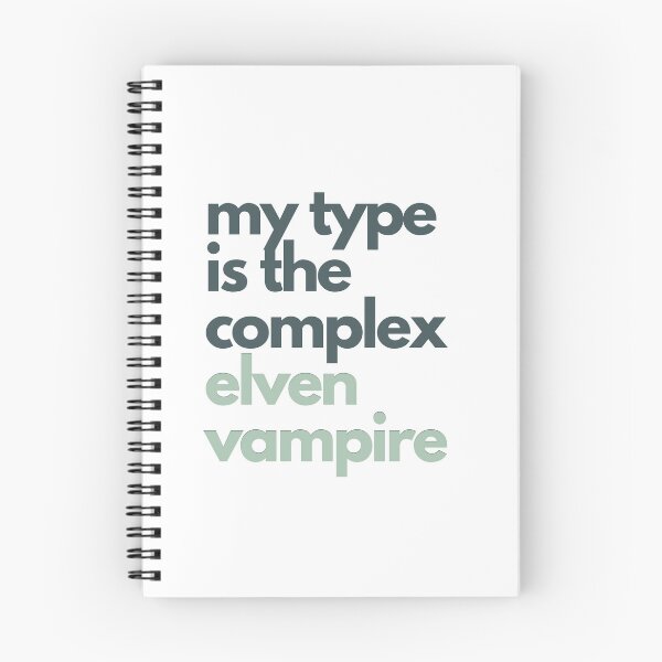 Item preview, My type is the complex elven vampire designed and sold by ellosmedicenale.