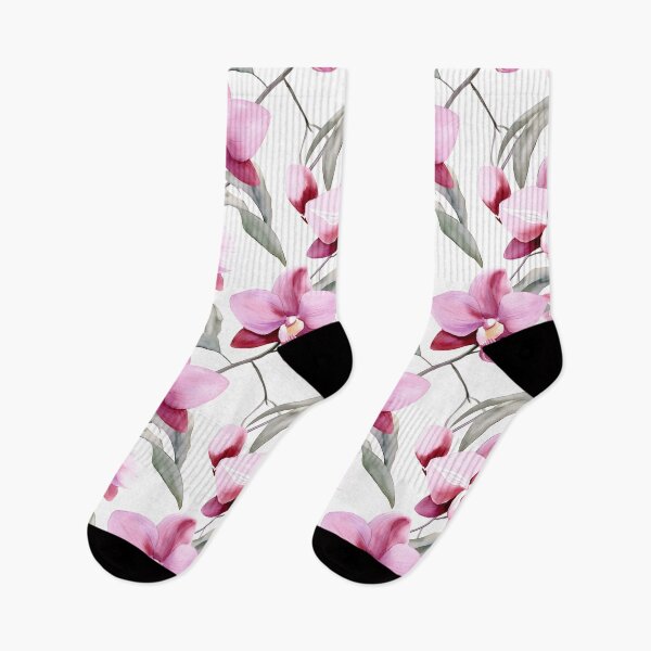 Item preview, Watercolor Orchid Pattern 15 designed and sold by DigitalPatternx.
