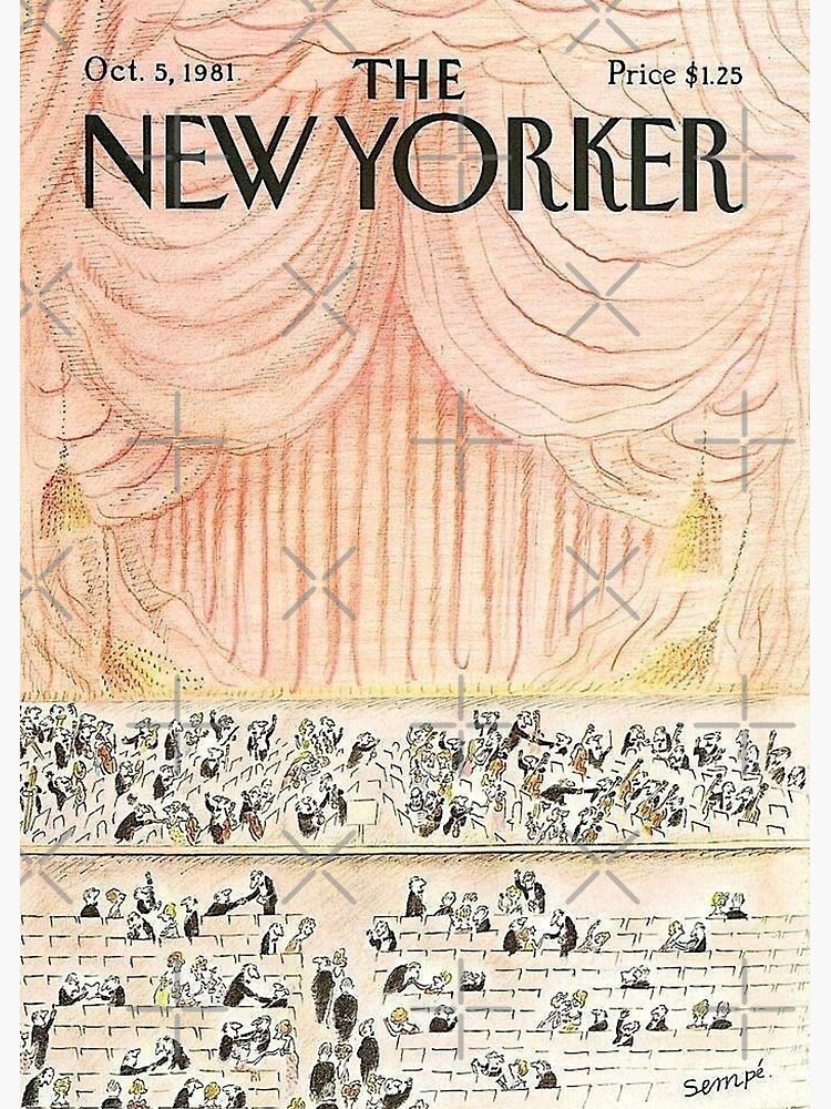 The New Yorker - February 18 1985 Poster for Sale by romirdrigz