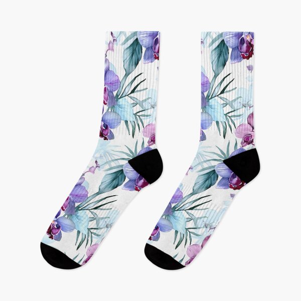 Item preview, Watercolor Orchid Pattern 16 designed and sold by DigitalPatternx.