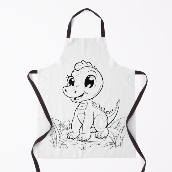 Item preview, Colour Your Own Cute Dinosaur designed and sold by Graphics By Craig.