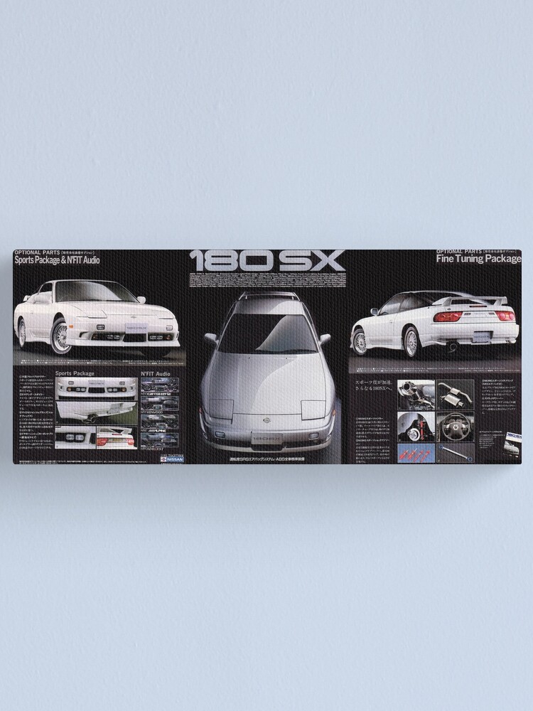 JAPAN NISSAN 180SX TYPE-X CATALOG BROCHURE POSTER LARGE VERSION