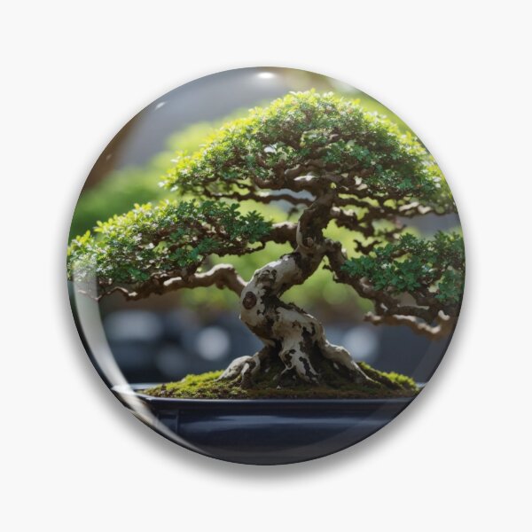 Item preview, Elegance in Miniature: Photorealistic Bonsai Close-Up #4 designed and sold by Electric-Easel.