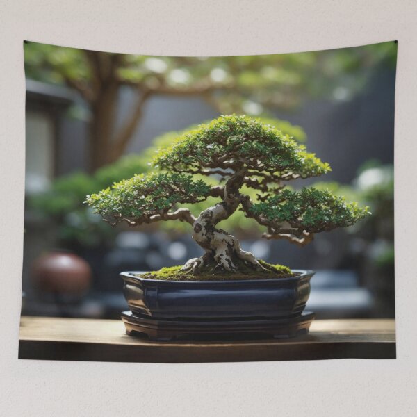 Item preview, Elegance in Miniature: Photorealistic Bonsai Close-Up #4 designed and sold by Electric-Easel.