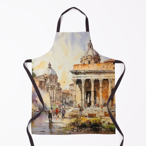 Item preview, A Watercolor Design of the Roman Forum - Rome - Italy designed and sold by Sketch-Shack.