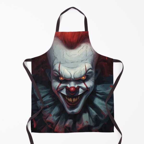 Item preview, An evil clown with a white face. designed and sold by Dream-Way.