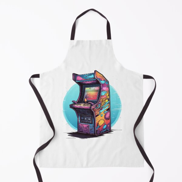 Item preview, Retro colorful arcade game designed and sold by Dahlann.