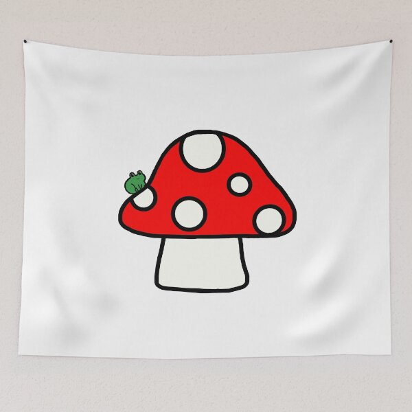 Item preview, Frog on a Mushroom designed and sold by mariejenna4.
