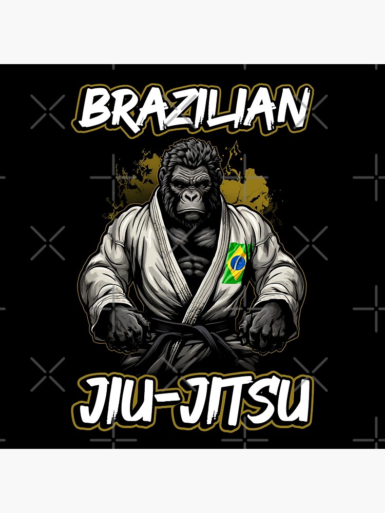 Women's Petite Jiu Jitsu Brazil Flag Black Yoga Legging Workout BJJ MMA  Brasil