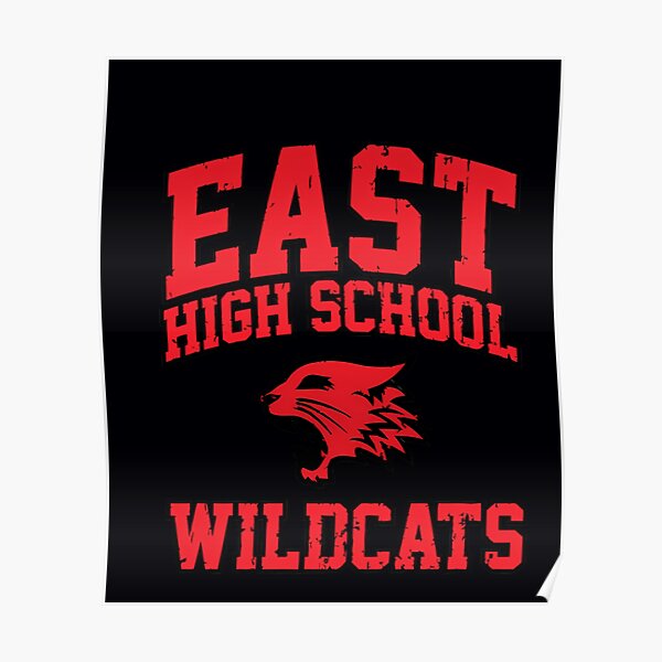 LOGO EAST WILDCATS - HIGH SCHOOL MUSICAL Poster by SoyAneMerino