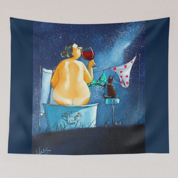 Item preview, Starry bath designed and sold by RonaldWestArt.