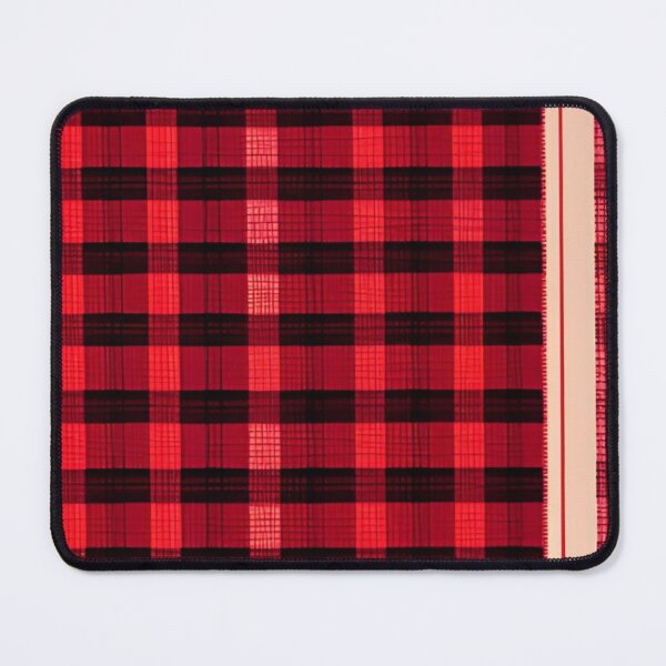Item preview, Red Plaid Love designed and sold by AnimeBlaque.