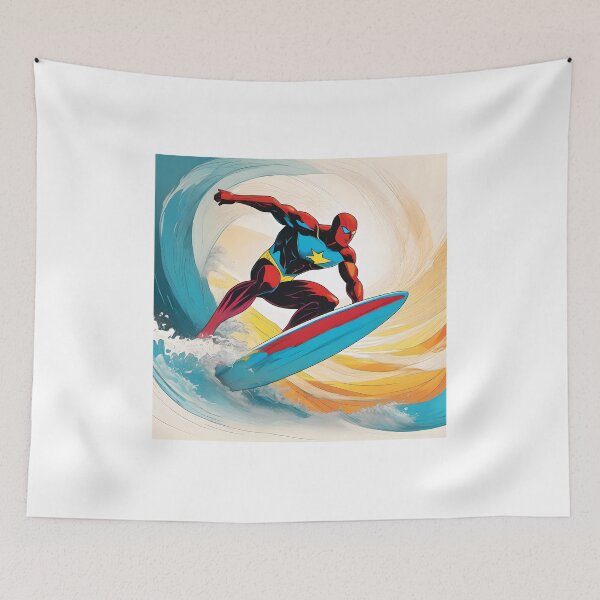 Item preview, Surfing Hero designed and sold by AbsoluteA.