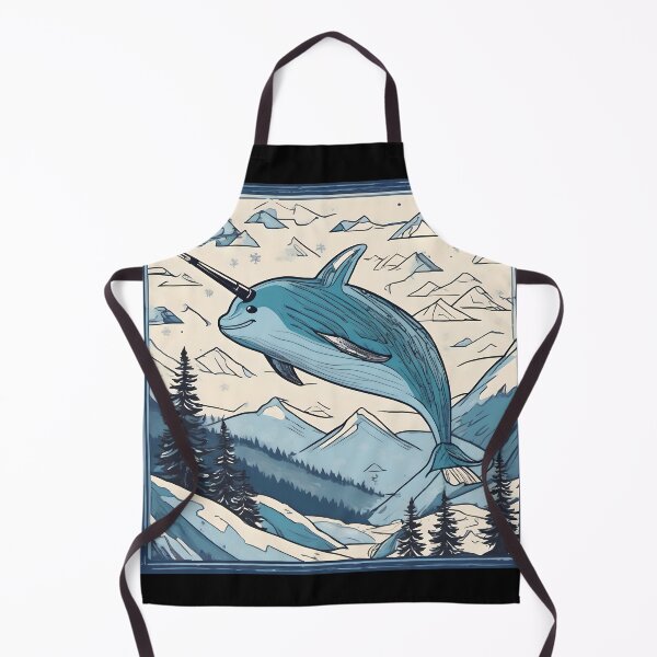 Item preview, Skiing Narwhal designed and sold by AbsoluteA.