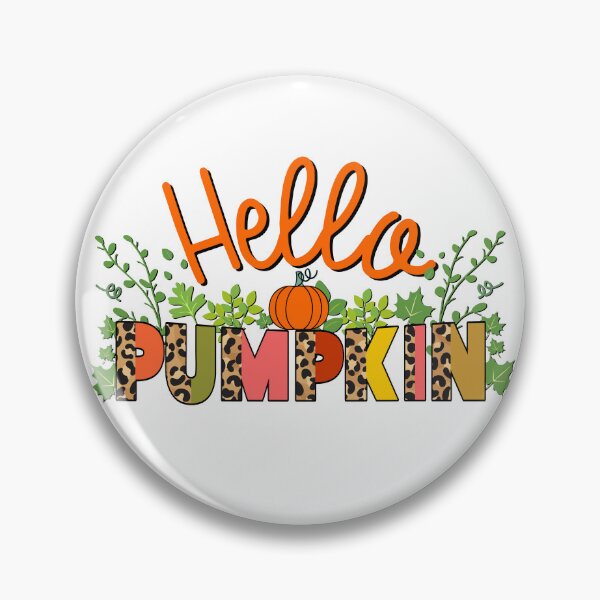 Item preview, Hello Pumpkin and leaves designed and sold by Tetete.