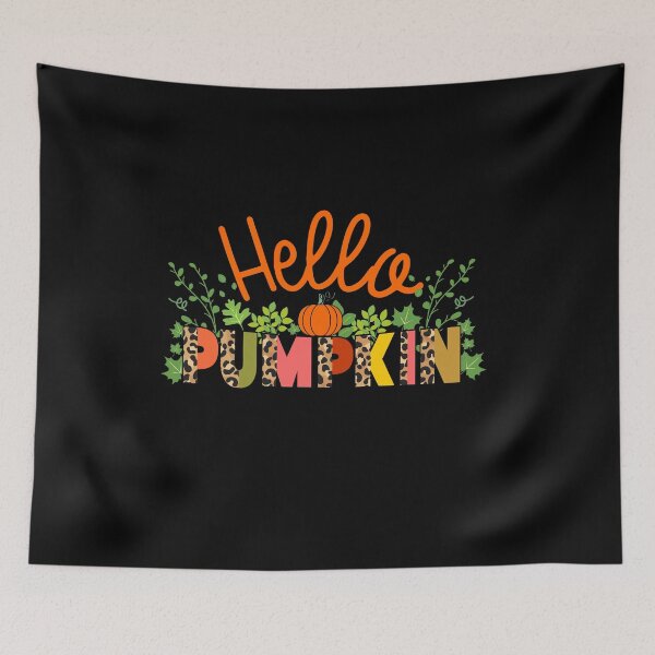 Item preview, Copia de Hello Pumpkin and leaves designed and sold by Tetete.
