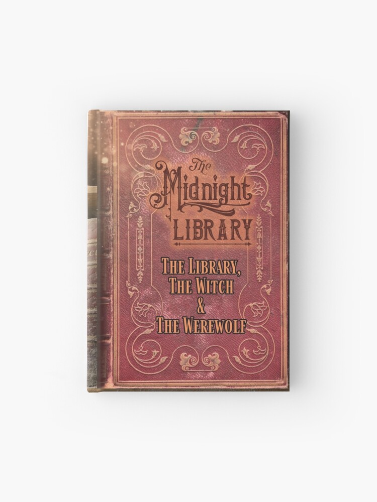 Carnet cartonné for Sale avec l'œuvre « LA BIBLIOTHÈQUE DE MINUIT - La  bibliothèque, la sorcière et le loup-garou (OFFICIEL) » de l'artiste  MidnightLibrary