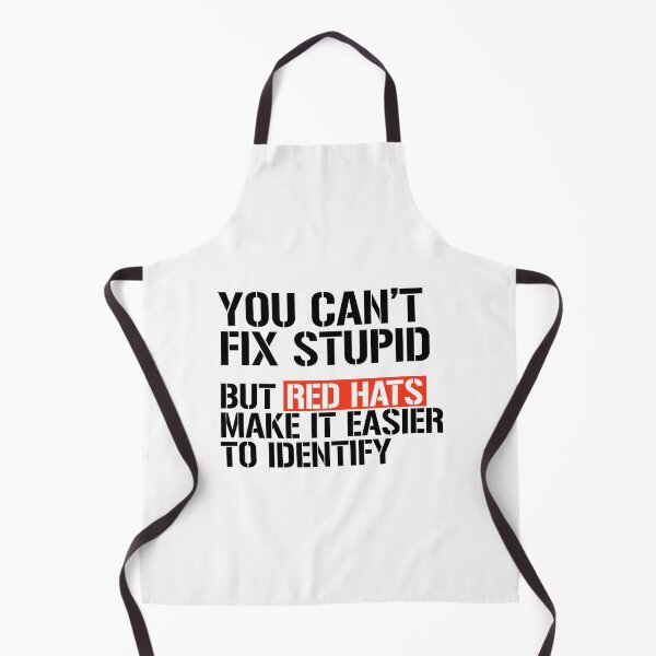 Item preview, You can't fix stupid but red hats make it easier to identify designed and sold by partyfarty.