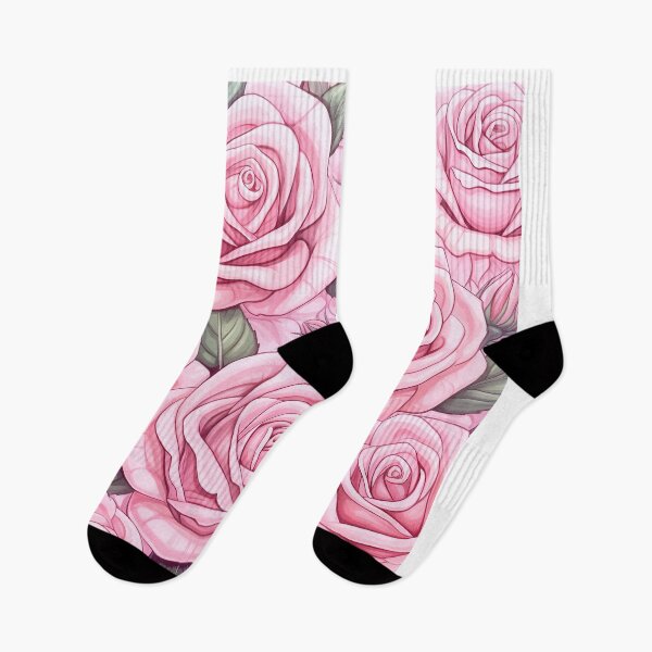 Item preview, Vintage pink roses designed and sold by Design for all.