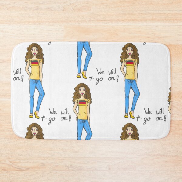 Item preview, Woman with Germany t-shirt designed and sold by Anmioma.
