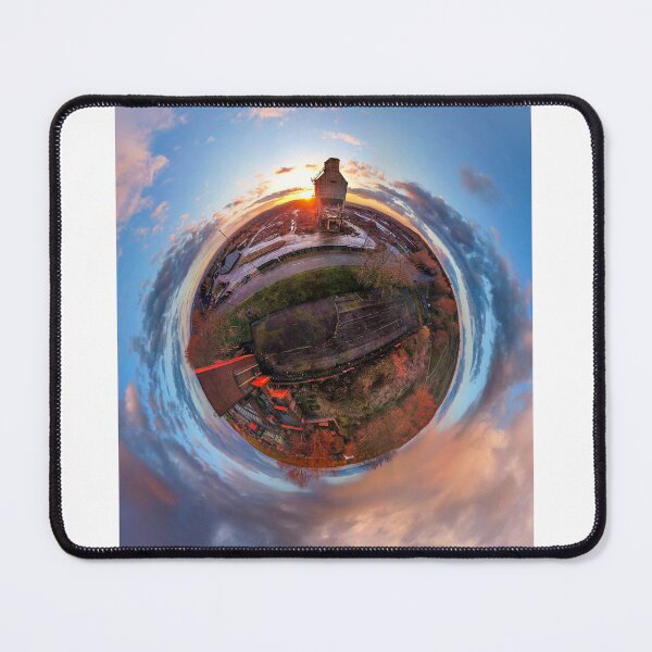 Item preview, The old Royston pit stack near Barnsley drone sphere designed and sold by Anthony Hiorns.
