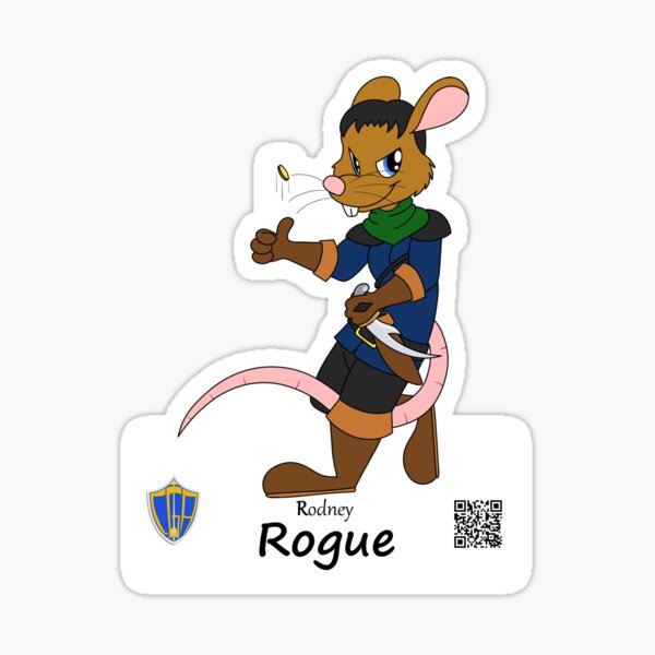 Rodney (CGA Rogue) Sticker