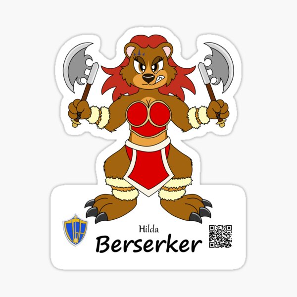 Hilda (CGA Berserker) Sticker