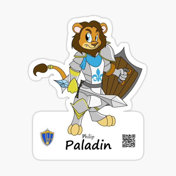 Philip (CGA Paladin) Sticker